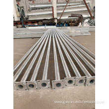 Q235 galvanized street lighting pole